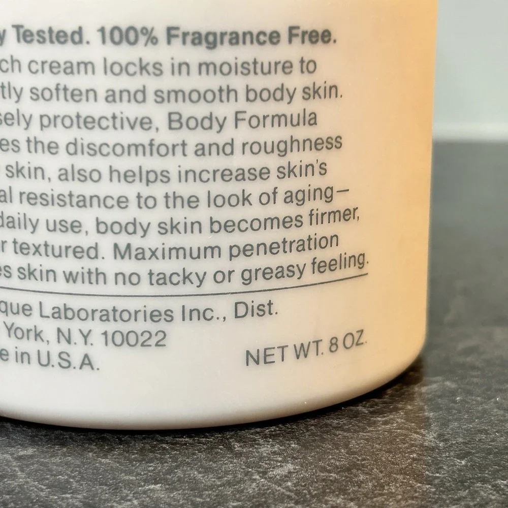 Clinique Advanced‎ Care Moisture Lock Body Formula Cream 8 oz DISCONTINUED